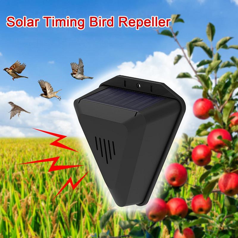 الموقت الشمسي مبيد الحشرات الط - مراجعة Solar Bird Scarer وسعره