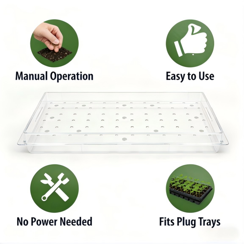 ماكينة بذارة صينية التوصيل الع - مراجعة Nursery Plug Tray وسعره