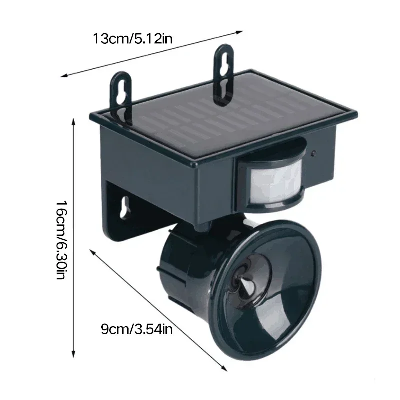 جهاز طرد الحيوانات بالموجات فو - مراجعة Solar Bird Scarer وسعره