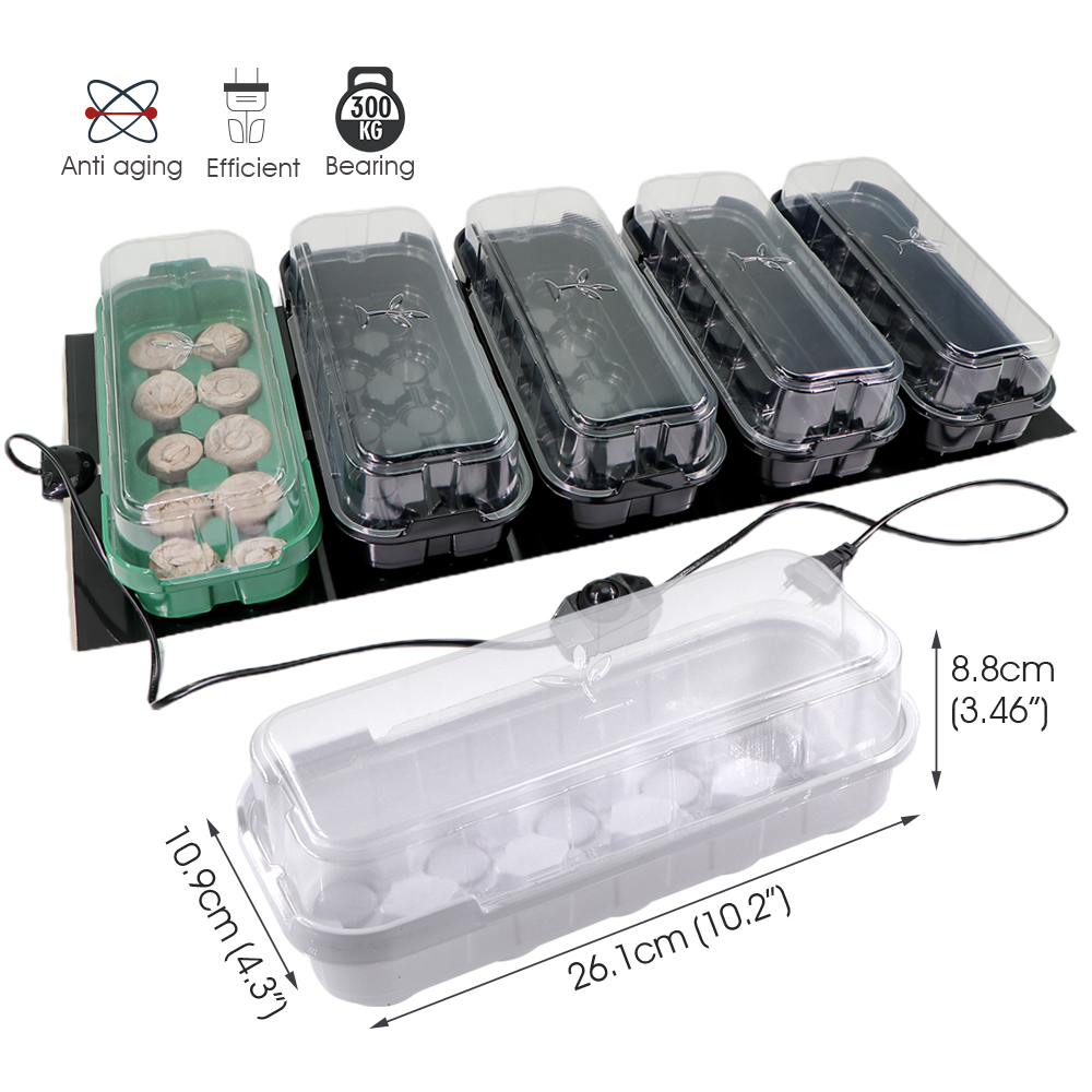 وسادة تدفئة بمحطة التحكم في در - مراجعة Nursery Plug Tray وسعره